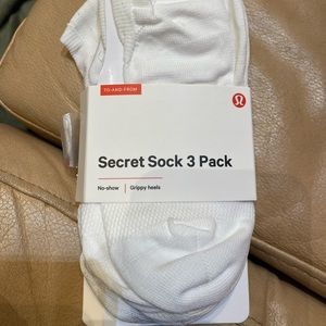 Lululemon secret sock 3 pack